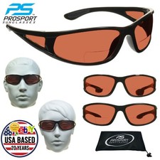 Prosport Hd Blue Light Blocking Bifocal Safety Reader Sport Sunglasses Golf Wrap Prosport Hd Blue Light Blocking Bifocal Safety Reader Sport Sunglasses Golf Wrap