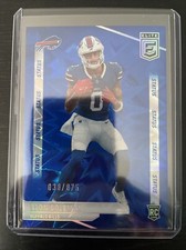 2024 Donruss Elite Keon Coleman Blue Status Holofoil RC #725/875 Bills