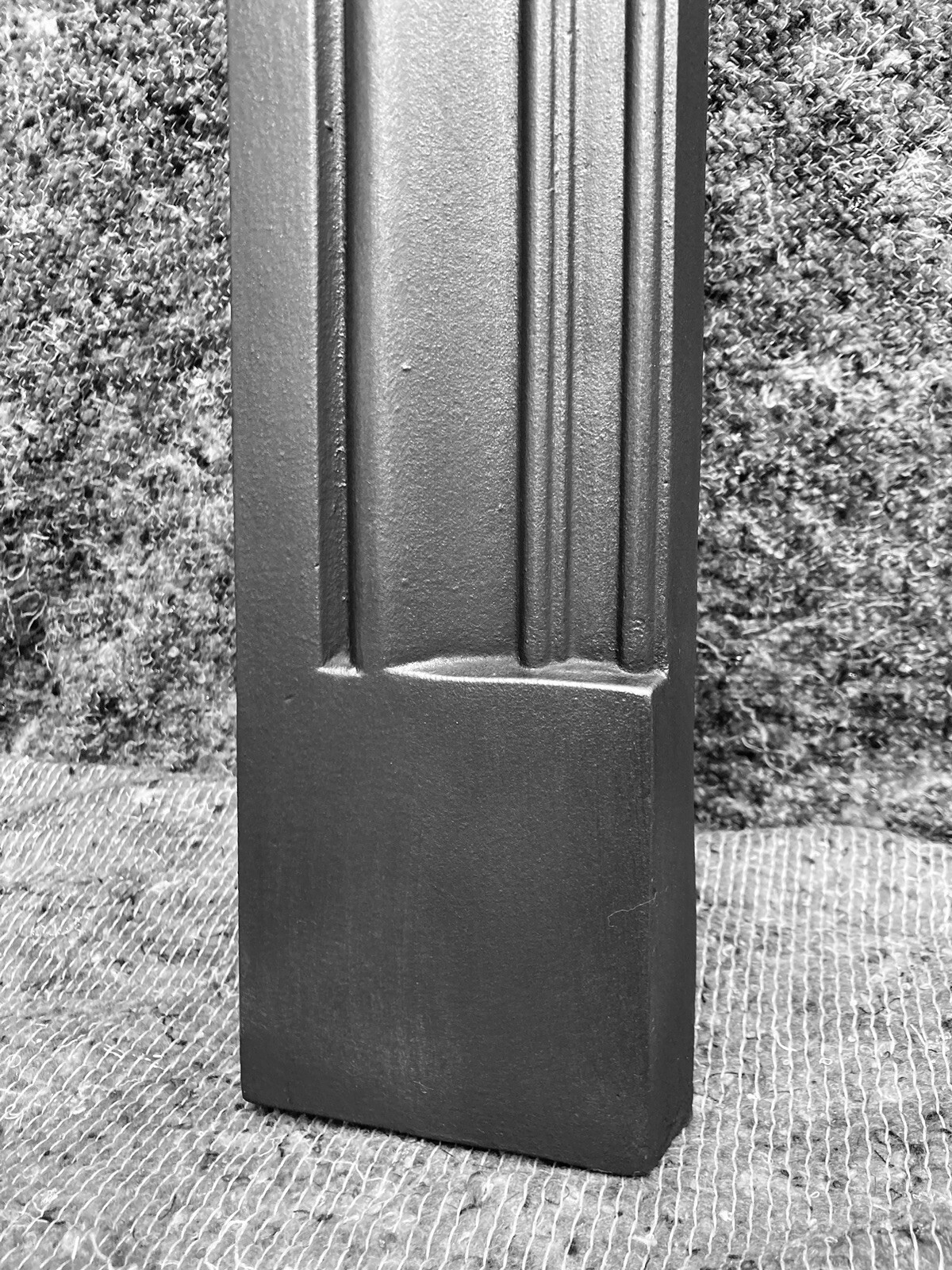 LARGE TALL VICTORIAN / EDWARDIAN CAST IRON FIREPLACE / FIRE STOVE SURROUND eBay