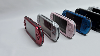 Sony PSP VIBRANT BLUE Portable Handheld Video Game Console System