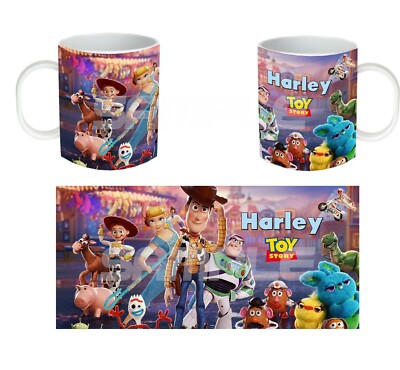 Personalisierte Toy Story 11 Unzen Keramiktasse Kindergeburtstag Weihnachtsgeschenk Geschenk
