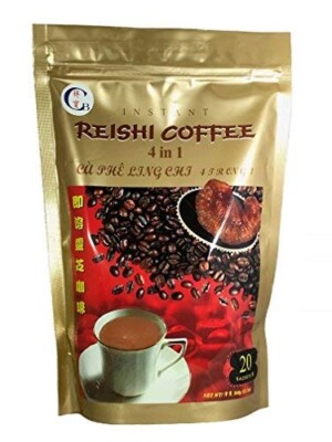 CB 4-In-1  Instant Reishi Coffee 20 Sachets x 18g ~ Product of USA~01/2029