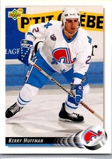 1992-93 Upper Deck Hockey - #444 Kerry Huffman