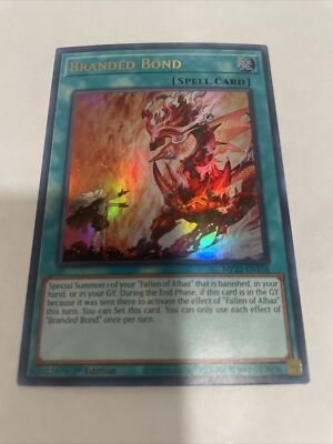best branded cards yugioh Amazon.com: Yu-Gi-Oh! Branded in Red - MP22-EN219 - Rare main image 1