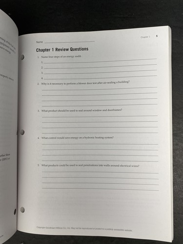 Energy Efficiency and Green Technology Systems LAB MANUAL Richard L. Pasnik - Picture 3 of 4