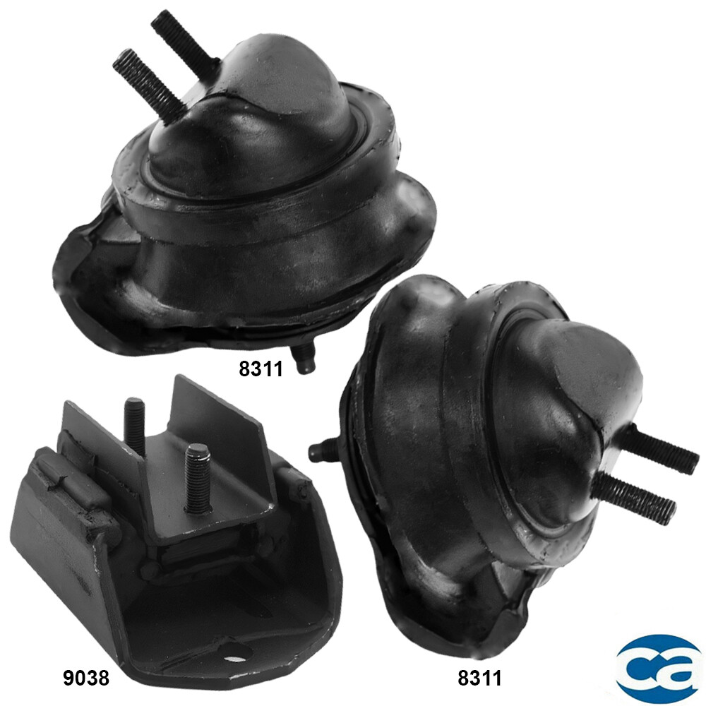 Engine Motor Mounts & Automatic Transmission Mount 3Pcs Set for QX4 3