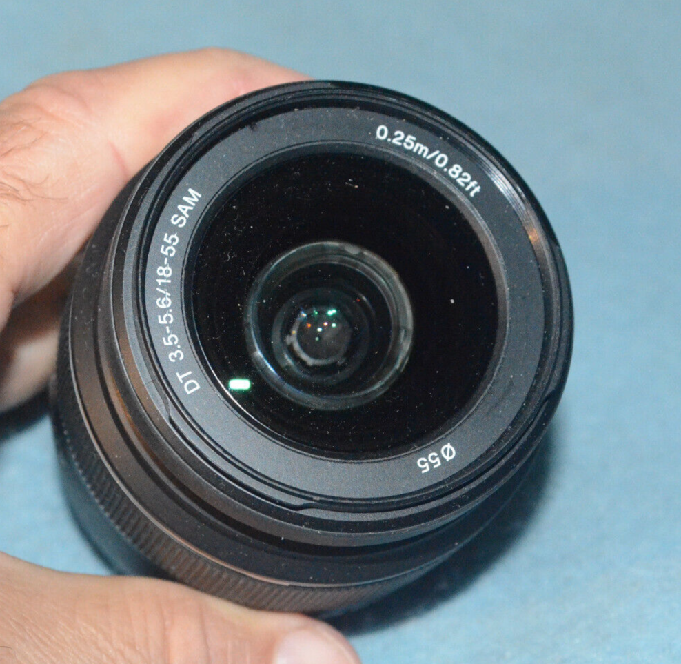 Sony DT 3.5-5.6/18-55mm SAM Zoom Lens | eBay