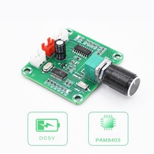 Ultra-clear Bluetooth 5.0 Wireless Speaker Amplifier Board PAM8403 5W  5W DIY
