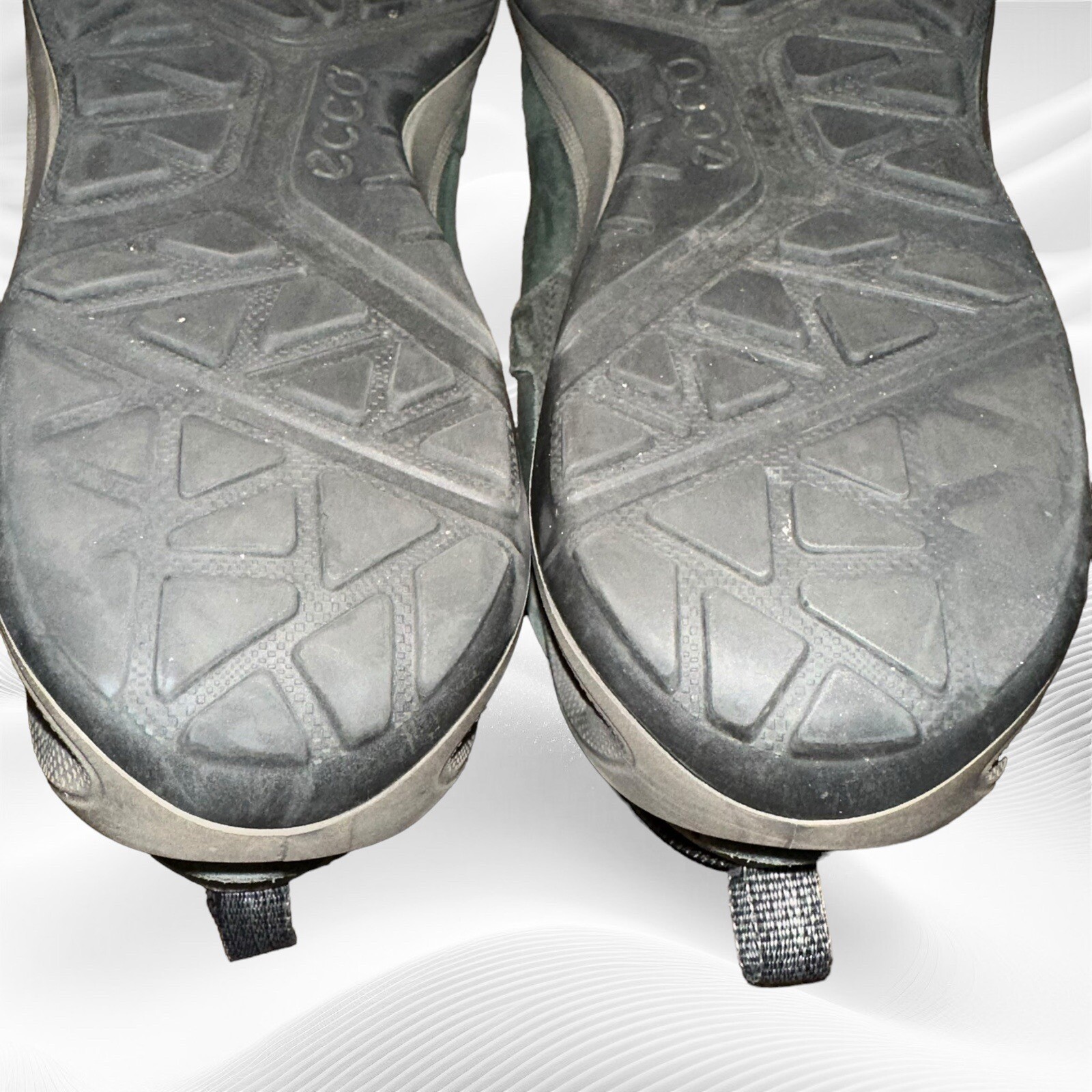 SAOLA Scarpe Ecco Biom 2Go Uomo 12 Nero Nubuck Yak Pelle Slip On Escursionismo Sneakers