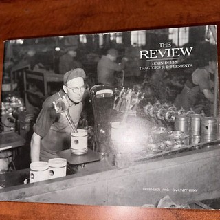 The review John Deere Tractors Implements December / 95 January / 96