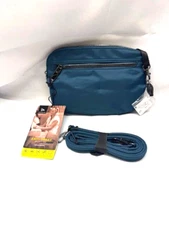 Travelon Anti-Theft Security ConvertibleCrossbody Clutch Bag RFID-#43202-Peacock