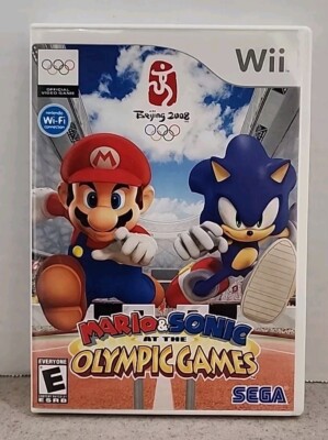 Mario & Sonic at the Olympic Games Beijing 2008 (Wii) COMPLETE