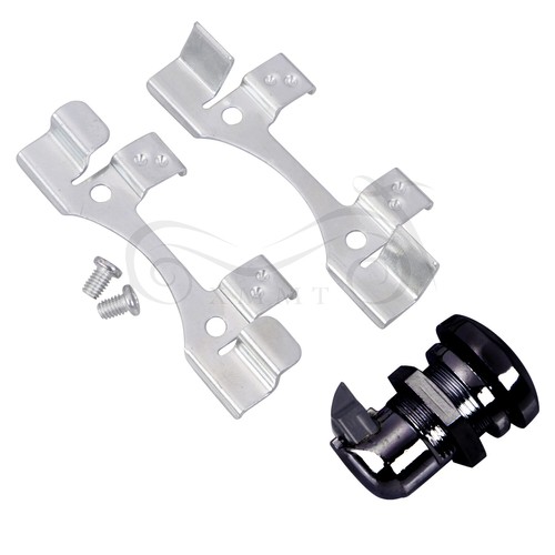 Fuel Door Push Button Gas Cap For 