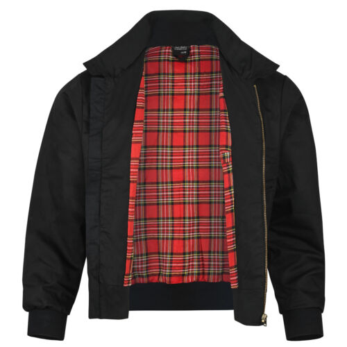 Chaqueta de otoño vieja escuela Canterbury blusa chaqueta inglesa forro a cuadros XS-4XL DE - Imagen 10 de 47