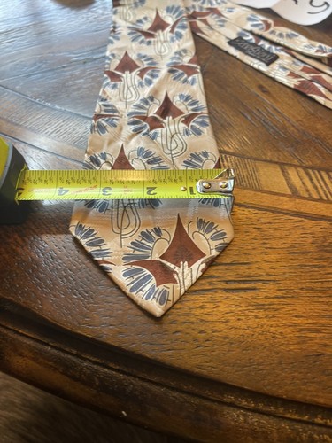 Seba Stani DECO DRESS SUIT DESIGNER NECKTIE TIE FREE SHIPPING - Picture 4 of 4