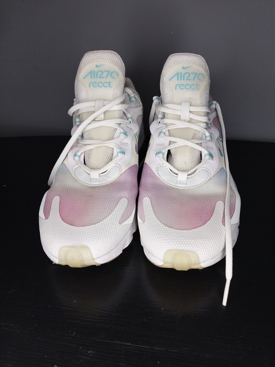 Nike Air Max 270 React SE “Light Gradient” Unicorn Colorway Size