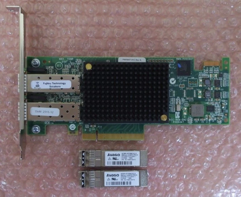Fujitsu Primergy S26361-F4994-E2 LPE16002 Dual Port 16Gb/s Host Bus Adapter HBA - Image 2 of 4