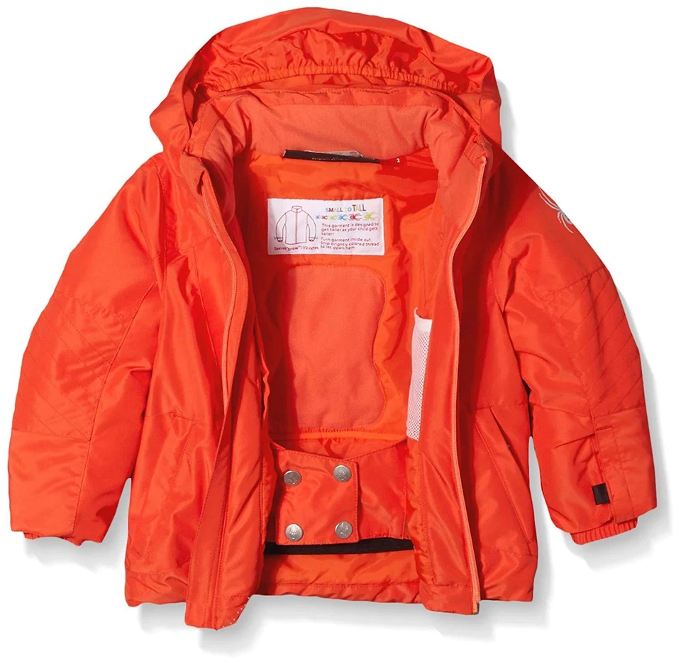 Новый Spyder Kids девочек Bitsy гламурная куртка лыж сноуборда куртка размер 4 девочек новый с Ярлыками - Изображение 4 из 4