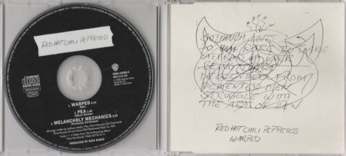 Red Hot Chili Peppers - Warped - Rare UK 3 track CD - Picture 1 of 1