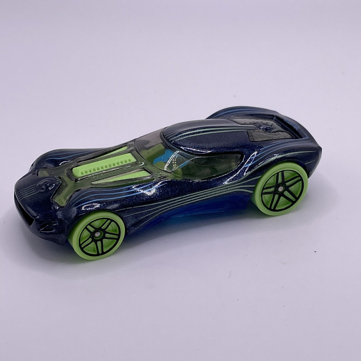 2014 Hot Wheels HW40, HW Race: Thrill Racers, Metalflake Midnight