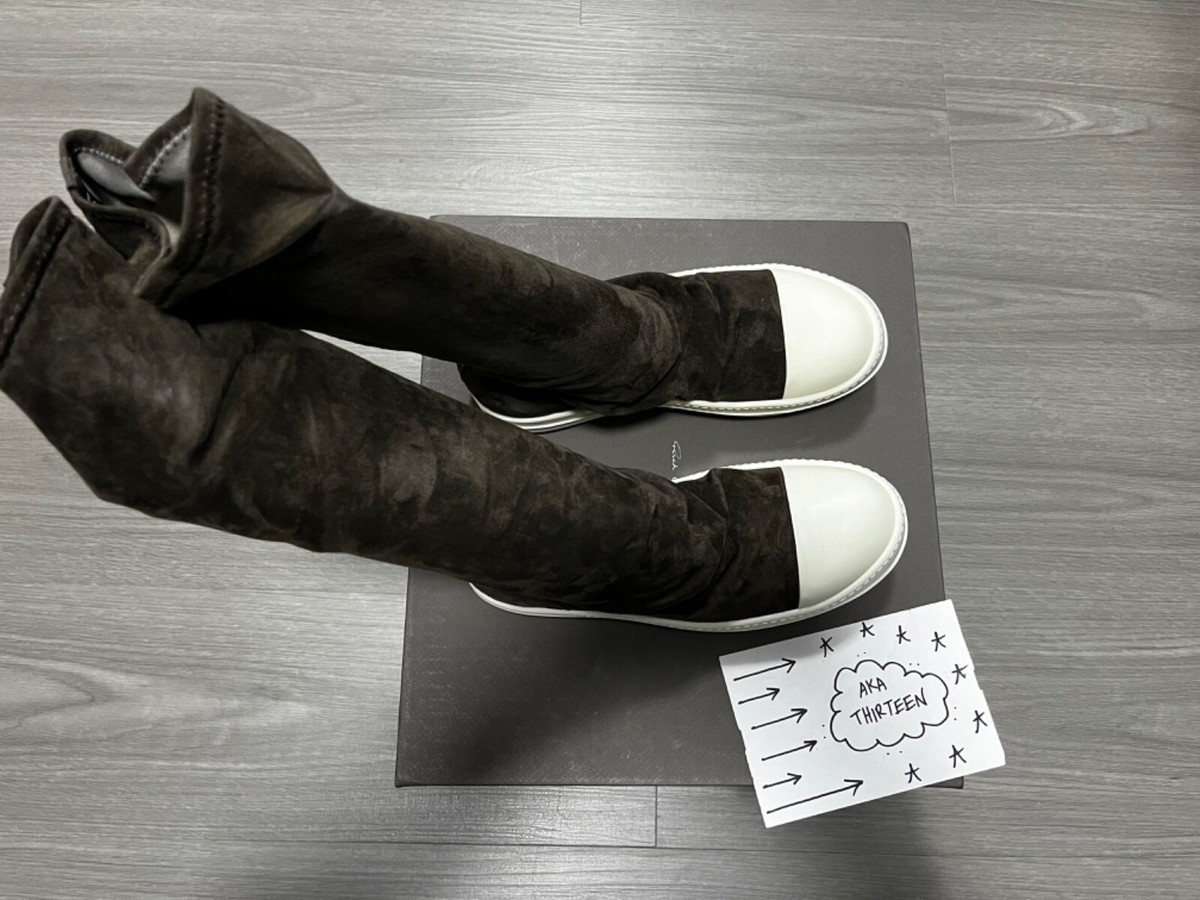 Rick Owens Sock Sneak dark dust 39 RP16S9872/LSSP drkshdw