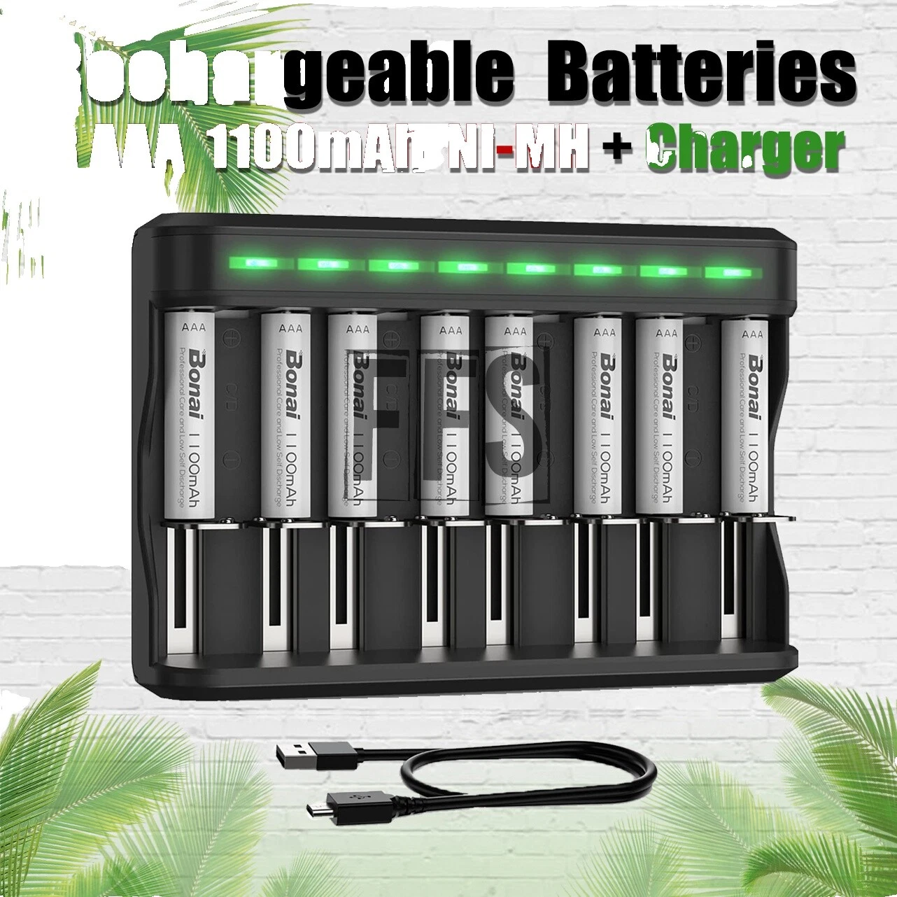 NiMH AAA Rechargeable Batteries