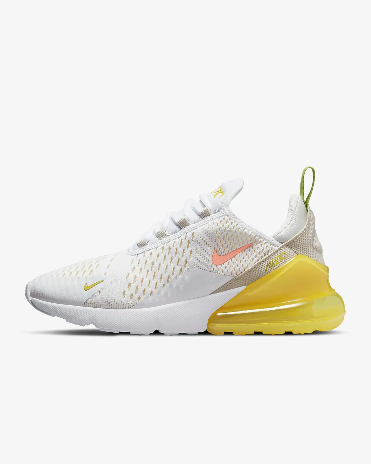 NEW Nike Air Max 270 White Yellow Women's Size 11 Running Shoes DV2184-100  RARE | eBay