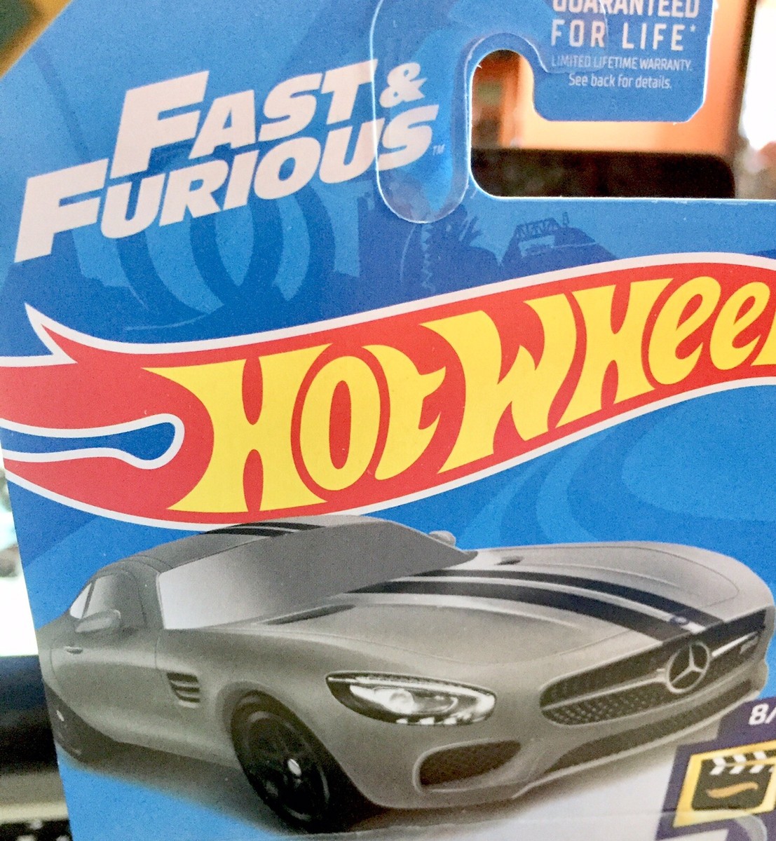 🏁 Hot Wheels 2019 - Gray '15 Mercedes Fast & Furious AMG GT 🏁 | eBay
