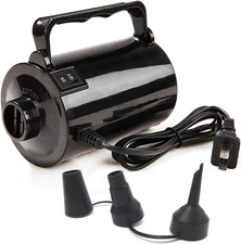 Electric Air Pump for Inflatable Pool Toys - High Power Quick-Fill Air Mattress