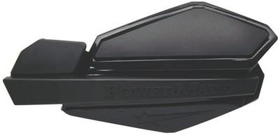 Powermadd Star Series Universal Handguard Kit For John Snowmobile (Black/Black)