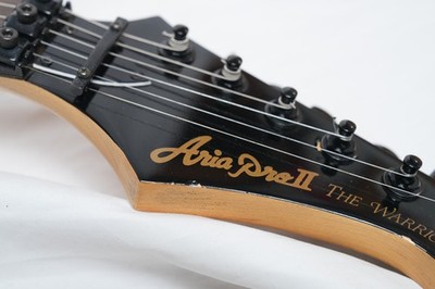 Aria Pro II The Warrior 602 Black 80s,Made in Japan | eBay