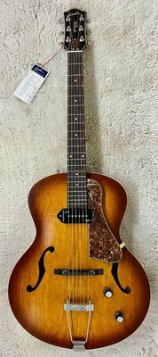 Godin 5th Avenue Kingpin P90 Hollow Body Electric Guitar in Cognac Burst