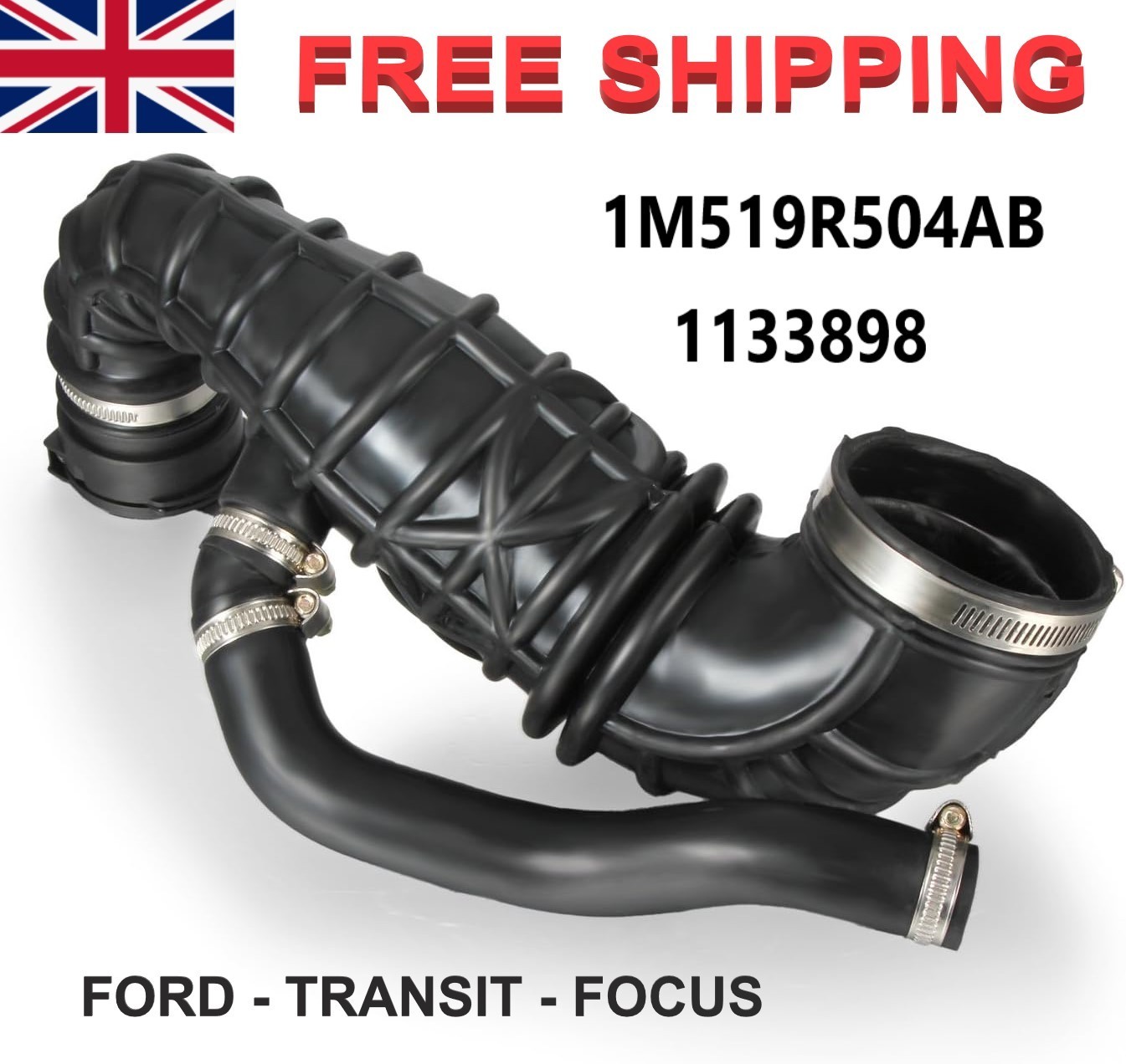 FOR FORD TRANSIT CONNECT TOURNEO 1.8 TDCI AIR FILTER BOX TOP INTAKE HOSE PIPE