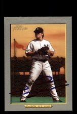 Signed Baseball Card Auto Johnny Damon 2006 Topps Turkey Red #405 Yankees