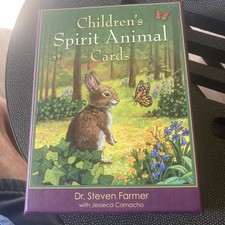 Children's Spirit Animal Cards by Steven Farmer - Complete - VGC - for 6 & up