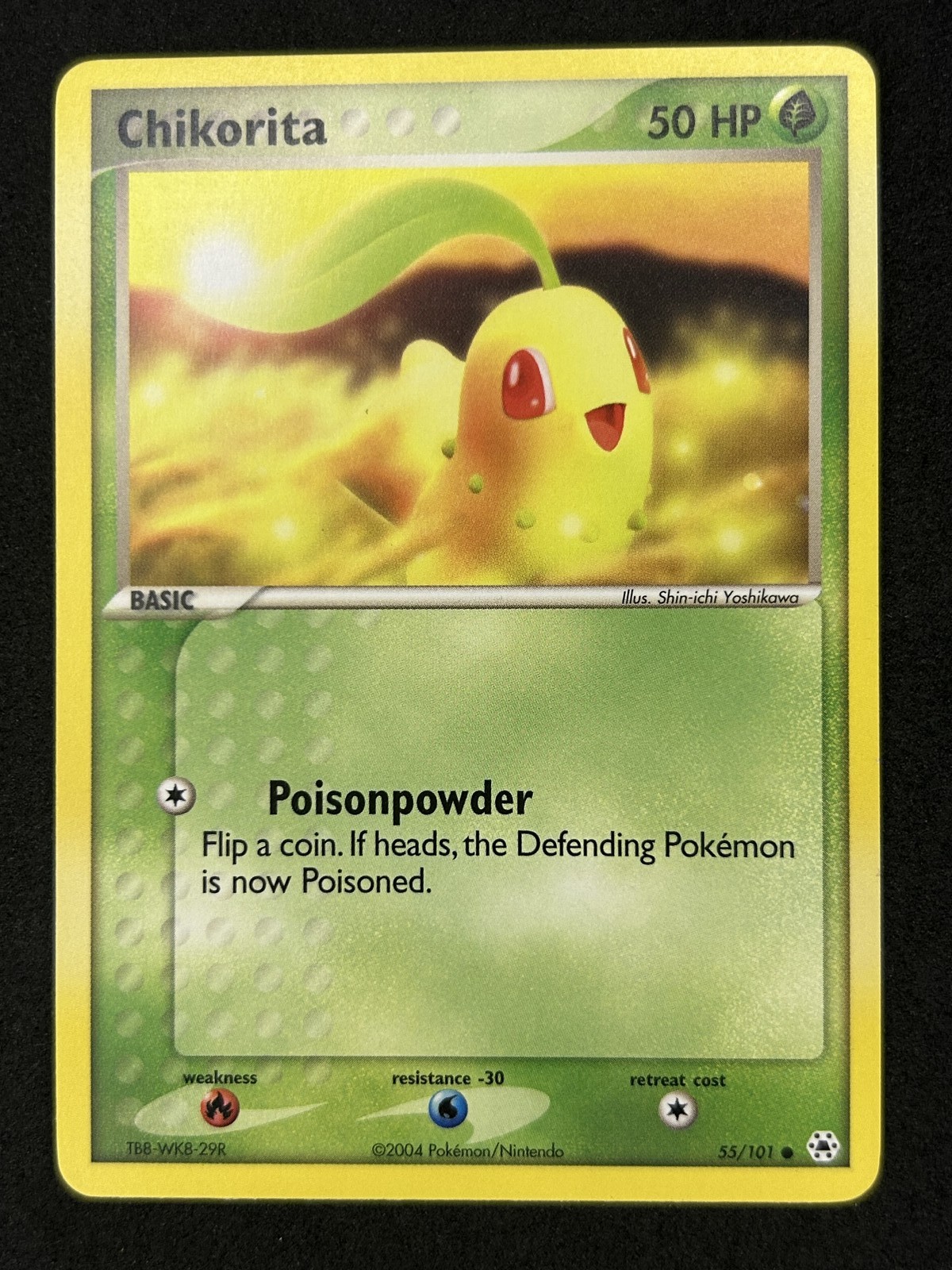 Chikorita Common Hidden Legends 55/101 ⭐ NM ⭐