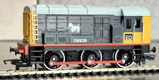 Hornby R803 Class 08 '08938' in Railfreight Grey Eastfield Depot embellishments