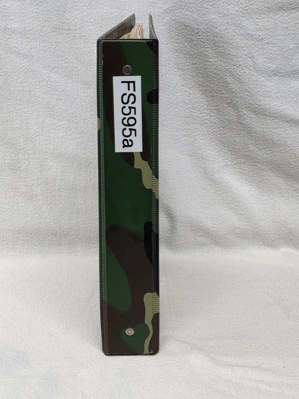 Federal Standard FS595a Military Color Chips, Used