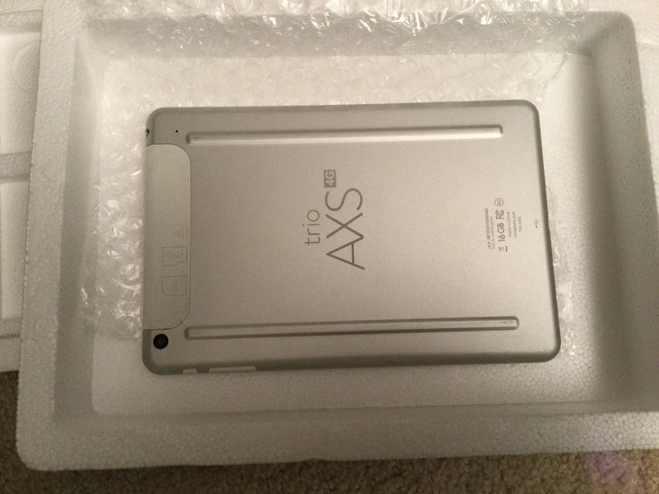 Tablet Trio AXS Quad Core 4g 16gb Blanca - Excelente Estado Foto 4 de 4