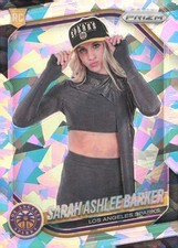 2025 Panini Prizm WNBA Prizms Ice #142 Sarah Ashlee Barker Rc