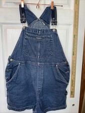 BUM Equipment Vintage Y2K Carpenter Bib Overalls Shorts Women's XL 42 x4