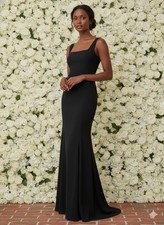 NWT Reformation Petite Ballina Maxi in Black Full Length Tank Dress 6P $348