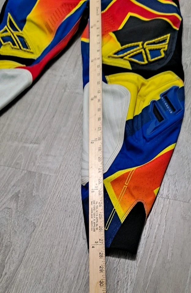 MOTORCYCLE FLY RACING EVOLUTION VERTIGO BMX MX OFFROAD PANTS 30 - Image 4 of 4