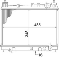 Mahle KüHler, MotorküHlung Cr 1524 000S FüR Toyota