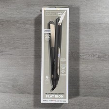 CONAIR INFINITIPRO 1-Inch Tourmaline Ceramic Flat Iron - Digital Ceramic Series