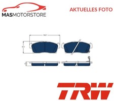 SATZ BREMSBELÄGE BREMSKLÖTZE VORNE TRW GDB1940BTE P FÜR CITROËN C-ZERO