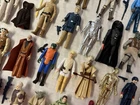 Vintage Star Wars 34 Figure LOT 1978 Kenner Original Weapons LUKE YODA JAWA HAN