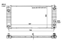 RADIATOR ENGINE COOLING FITS: CHEVROLET GRAND BLAZER 4.3 AWD.CHEVROLET BLAZER