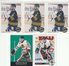 Dominik Hasek 1992-93 Upper Deck OPC Premier  (5 Card LOT) MINT!