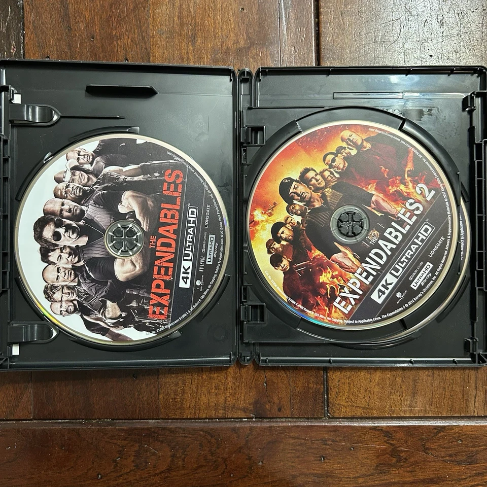 The Expendables 3-Film Collection 4k Ultra HD UHD Movies 1 2 & 3 - Image 3 of 4